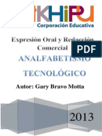 Ensayo - ANALFABETISMO TECNOLÓGICO