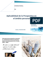 Aplicabilidad de La Prospectiva Al Ambito Personal