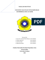 Makalah Gravitasi (Kontribusi Survey Gravitasi Untuk Eksplorasi Geothermal Di El Savador)