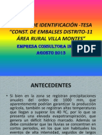 Presentacion a Comunidades Ei -Tesa Embalses D-11 Vm