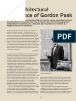 Architectural Relevance of Gordon Pask