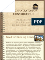 Mechanization of Construction