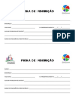 Kids Games - Ficha de Inscrição