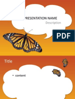 Presentation Name: Description