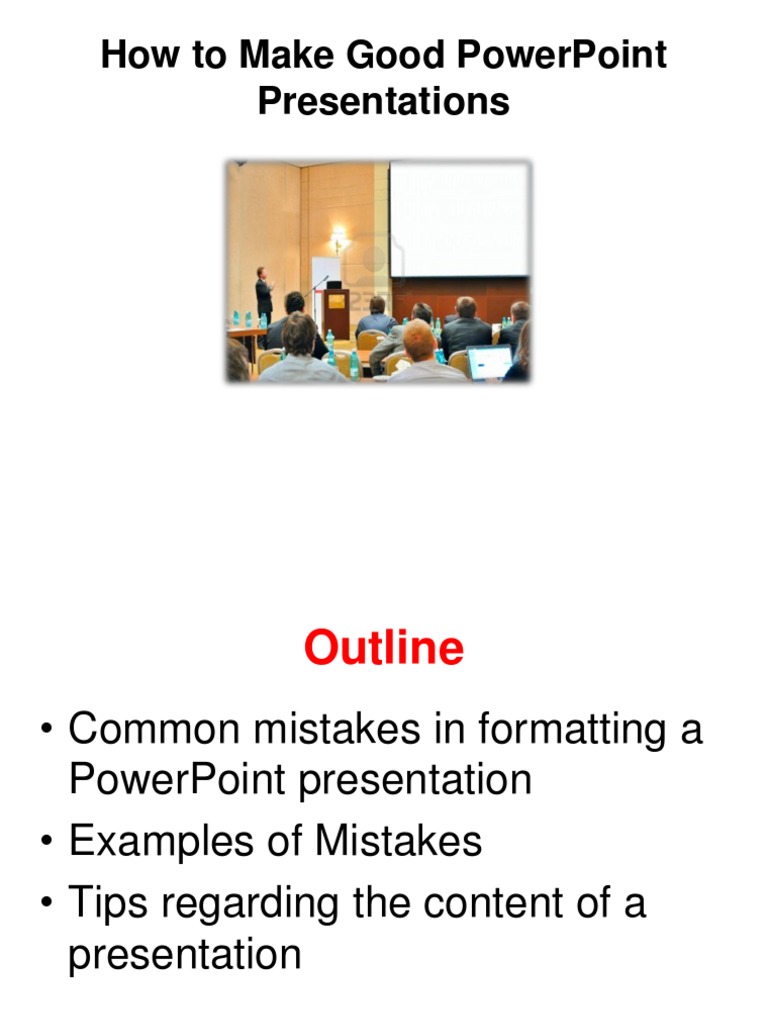 How To Make A Good Power Point Presentation | PDF | Greenhouse Gas ...