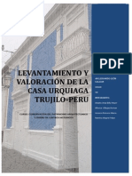 Informe Sobre Valoración Casa Urquiaga