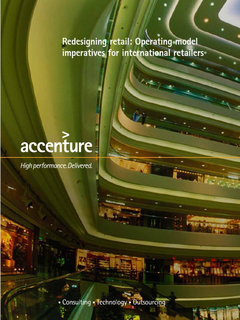 Accenture Redesigning Retail Operating Model | PDF | Walmart | Retail