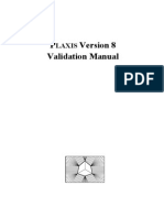 Validation Manual Plaxis Logiciel