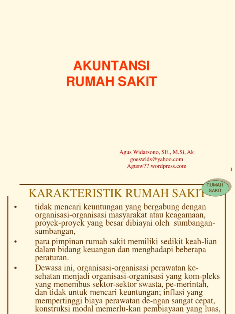 Akuntansi Rumah Sakit Pdf