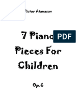 Victor Atanasov-7 Piano Pieces For Children Op.6