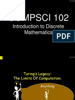 Compsci 102: Introduction To Discrete Mathematics