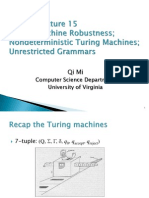 Qi Mi: Computer Science Department University of Virginia