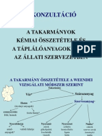 Takarmanyok Kemiai Osszetetele