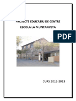 Projecte Educatiu de L'escola La Muntanyeta