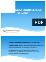 Alimentazione e Nutrizione Sono La Stessa Cosa?