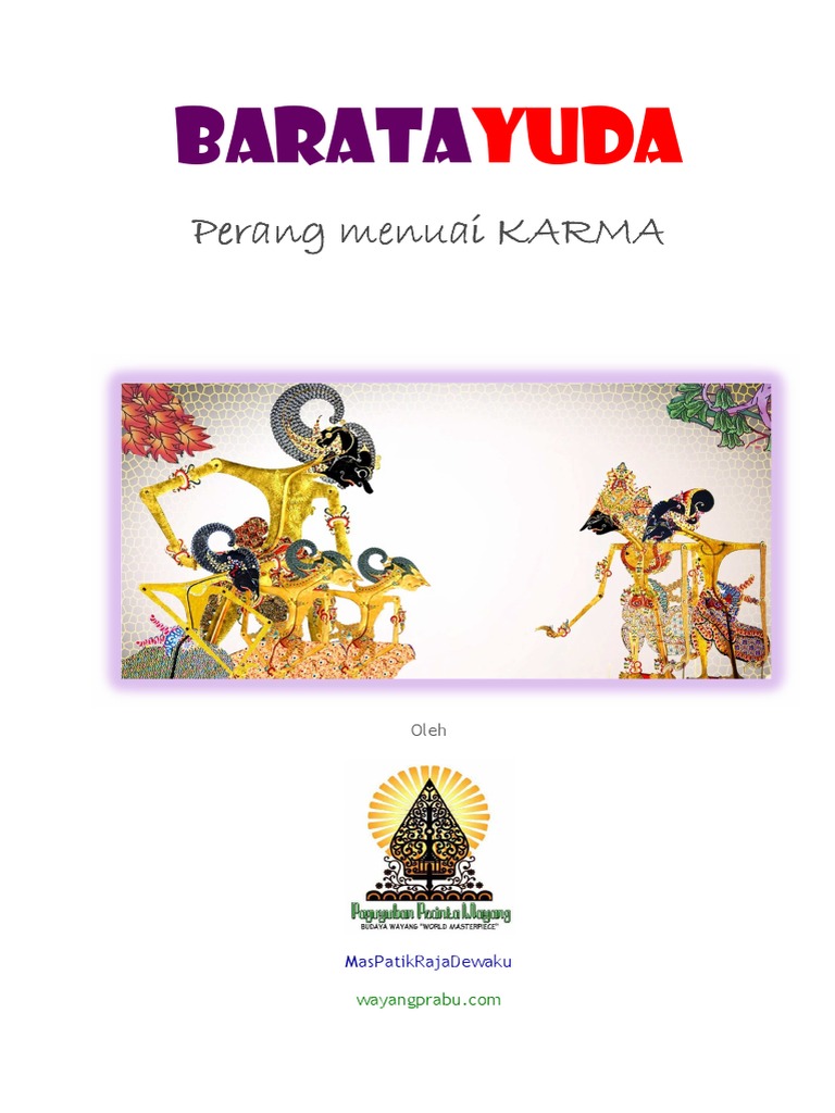 Baratayudha Perang Menuai Karma