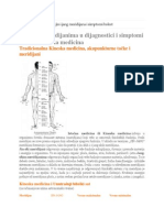 Kineska Medicina Sa 12 Jin I Jang Meridijana I Simptomi Bolest