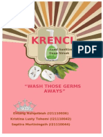 Krenci: "Wash Those Germs Aways"