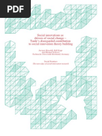 Download Social innovations as drivers of social change  Tardes disregarded contribution to social innovation theory building by Nesta SN191799115 doc pdf