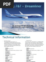 Group H Boeing Dreamliner
