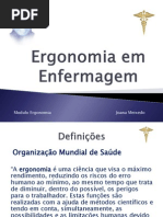 Ergonomia Em Enfermagem