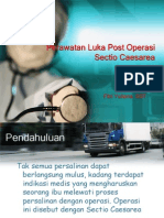 Perawatan Luka Post Operasi Sectio Caesarea