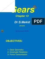 Chapter 13-1 Gears Mekid 2013