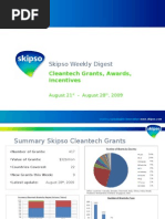 Download Cleantech Grants Awards Incentives - Weekly Digest Aug 28th by Vecchiasore SN19184132 doc pdf