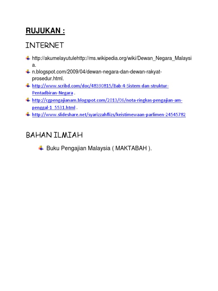 Rujukan Pengajian Malaysia  PDF