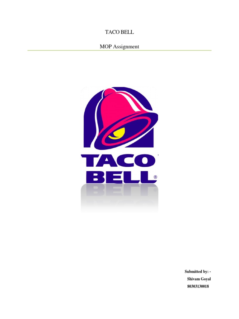 Taco Bell Analysis