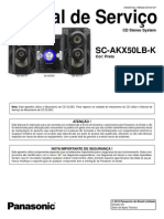 Panasonic Sc Akx50lb k Sm