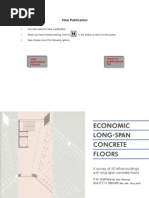 Download Economic Long Span Concrete Floor Slabs by ocenkt SN19184820 doc pdf