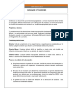 Manual de Devoluciones CALZADO