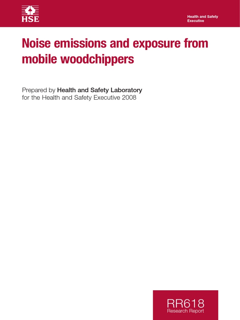 Noise Control Wood Chipper PDF PDF Noise Sound
