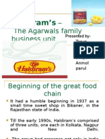 Haldiram's: - The Agarwals Family Business Unit