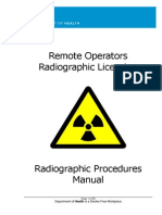 Remote Operators Radiographic Licensing Manual