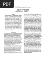 Download Etude sur lauto-censure sur Facebook by Le Monde SN191876182 doc pdf