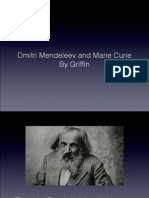 Dmitri Mendeleev and Marie Curie by Griffin