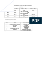 Jadual & Aktiviti Kbs