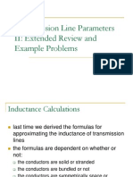 Louie - Transmission Line Parameters 2 Extended Review and Example Problems Presentation 2008 PDF