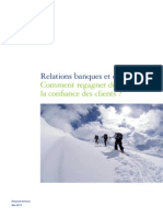 Deloitte Etude 2011 Relations Banques-Clients