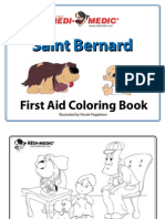 Saint Bernard - First Aid Coloring Book