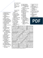 Style Invitational Week 1052 Crossword Grid With Clues