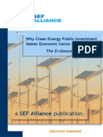 Why Clean Energy Public Investment MISI 2009