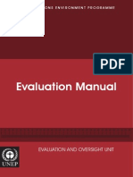 Evaluation Manual 2008