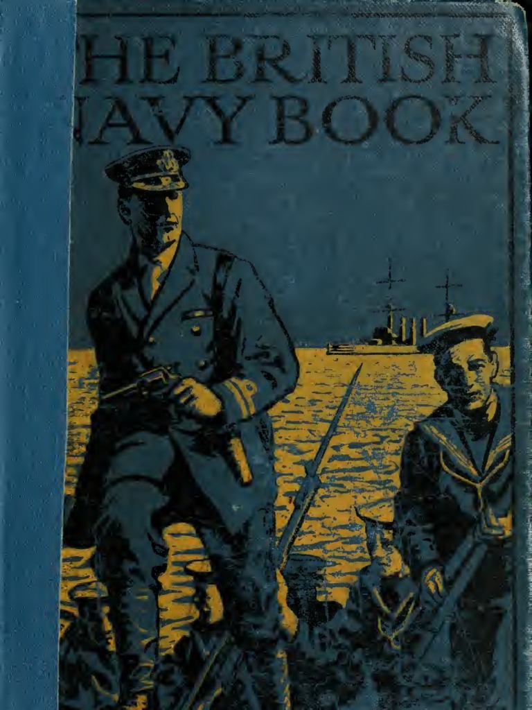 1915 British Navy Book Battleship Galley