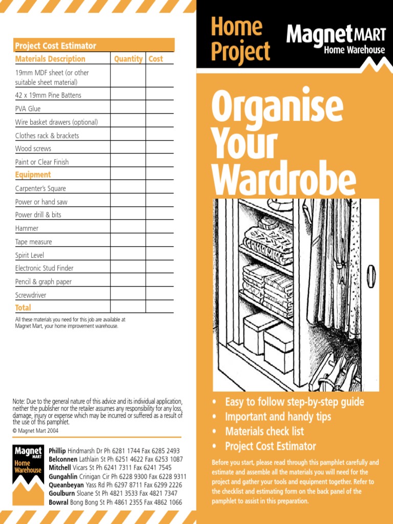 Build Wardrobe | PDF | Door
