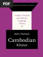 Download Prof John Haiman Cambodian Khmer 2011 by Anonymous vQWE9n SN191918470 doc pdf