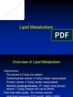 Lipid Metabolism