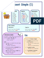 Present Simple Tense Verbs